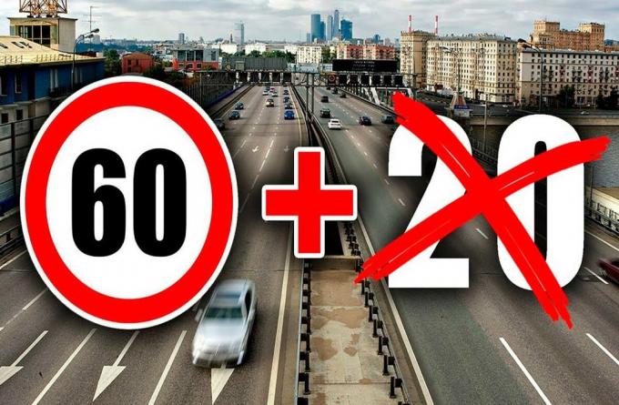 Anular excesso de velocidade permitida de 20 km / h. Novas sanções e novas promessas do governo.