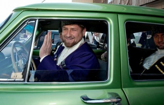 Ramzan máquina Kadyrov.