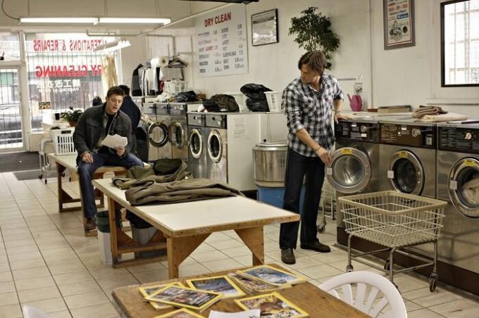 Os americanos gostam de coisas apagar na lavanderia.