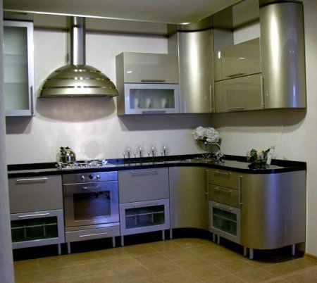 Móveis de canto para cozinha (65 fotos) com pia: instruções em vídeo faça você mesmo para instalação, preço, foto