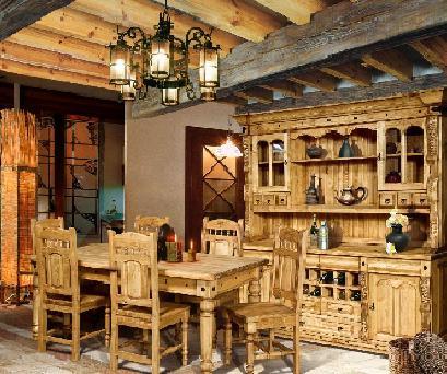 Cozinhas para uma casa de verão em madeira - escolha de um estilo campestre
