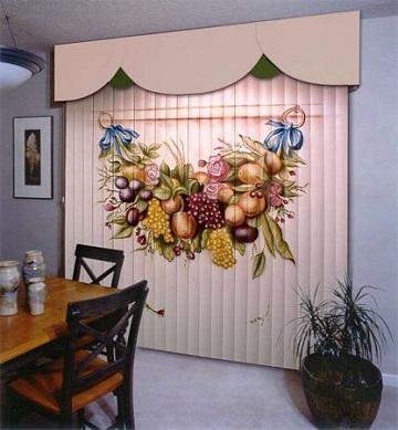 Uma solução interessante - cortinas com impressão de fotos