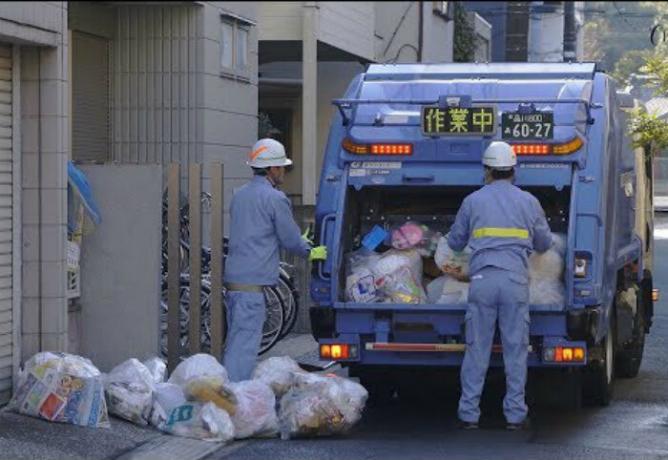 Características da recolha e triagem de resíduos. | Foto: Automotive News - Drôme.