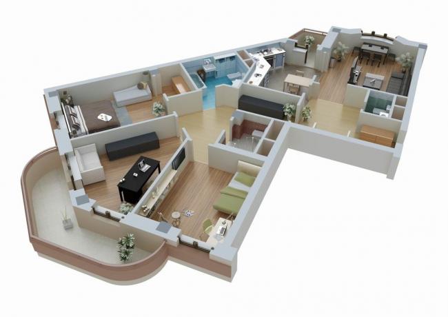 Como escolher um apartamento: Top 6 layouts terríveis