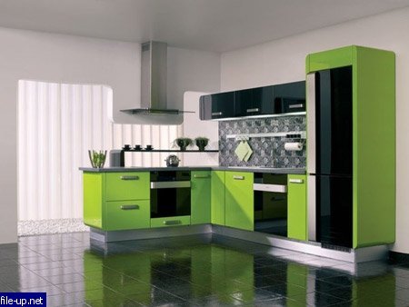 Design preto e verde