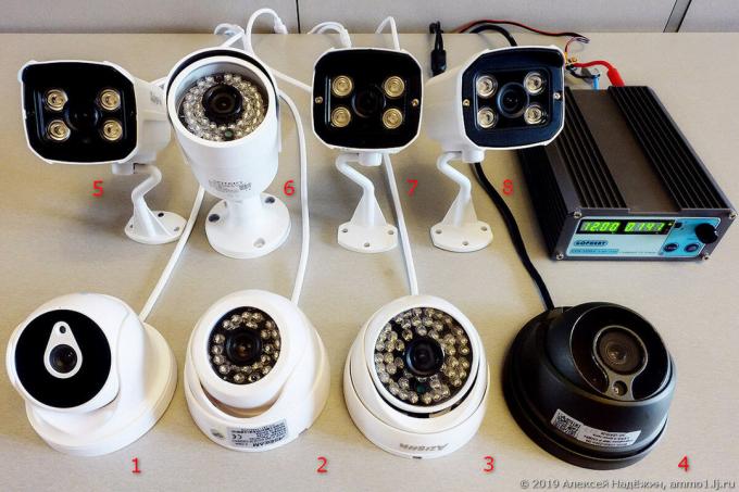 Câmeras de energia CCTV. A descoberta inesperada