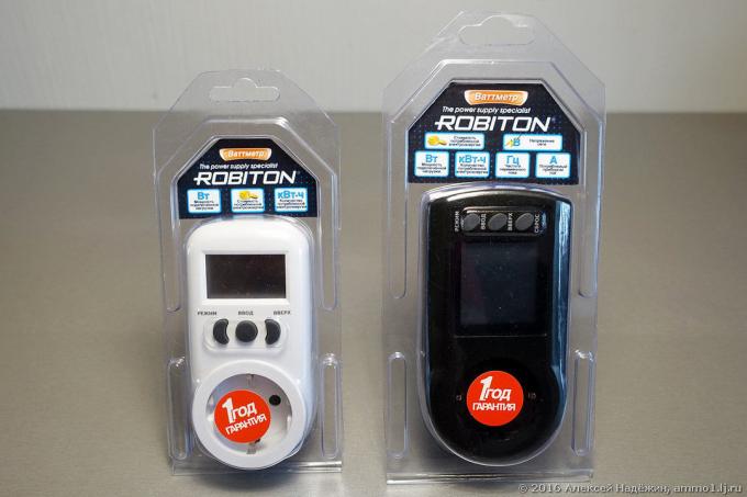 Medidores de energia Robiton PM1 e PM2