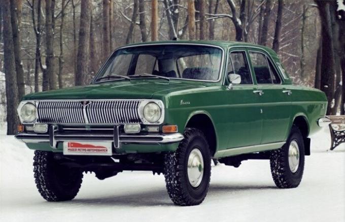 "Seven" rara GAZ-24 "Volga", que nunca cair nas mãos de cidadãos soviéticos comuns