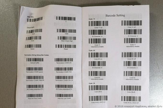 Barcode scanner eu admirava