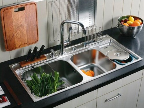 Aplicação prática da segunda seção de lavagem ao trabalhar com vegetais e frutas