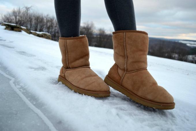 Maioria das botas de inverno insípido.