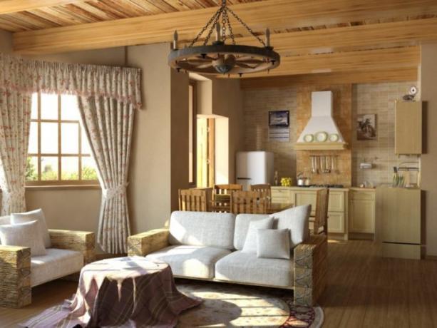 3 salas de estar deslumbrantes em estilo rústico, perfeitas para uma casa moderna