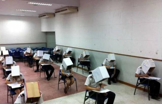 Duras exames chineses.