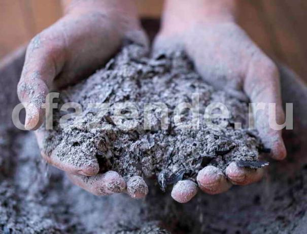 O uso de fuligem forno e fertilizantes locais