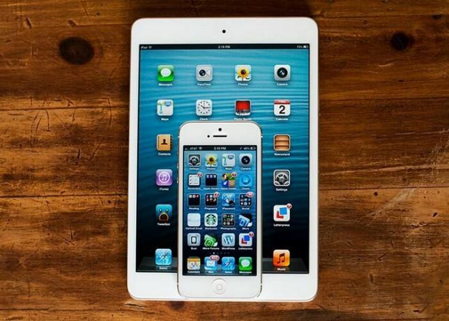 Apple: iPhone e iPad.