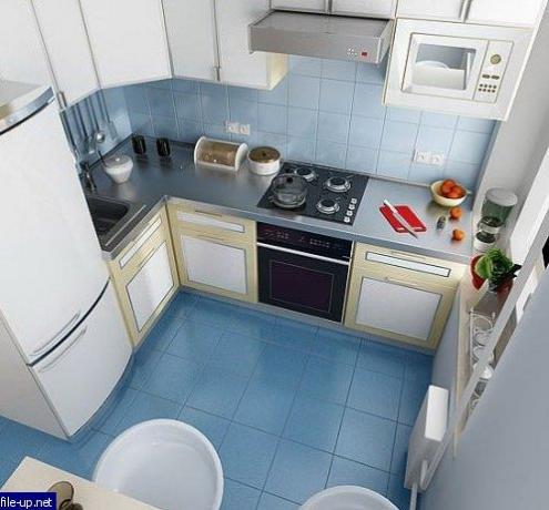 layout da cozinha 5 5 m