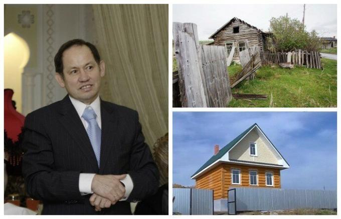 Kamil Khairullin planos para construir uma casa para aqueles que concordam em desenvolver sua (região de Chelyabinsk) Sultanov aldeia.