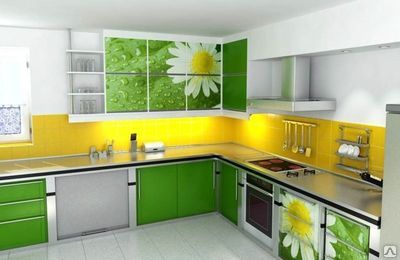 cozinhas amarelas