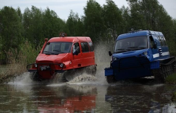 "Beaver" e "Snow Leopard" - ATVs russos para caçadores e pescadores.