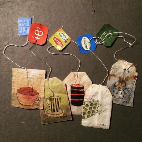 Os sacos de chá usados ​​têm um uso para essa massa. / Foto: kulturologia.ru