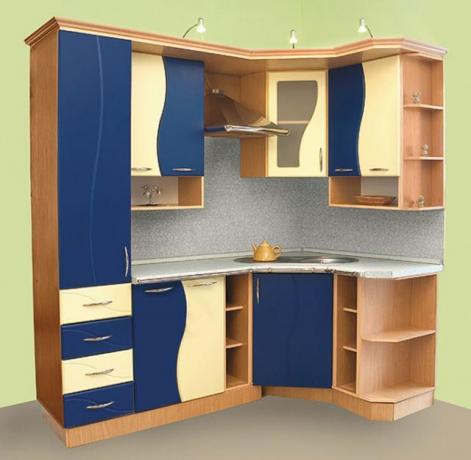 Móveis para uma pequena cozinha 6 m2 (36 fotos) - soluções modernas