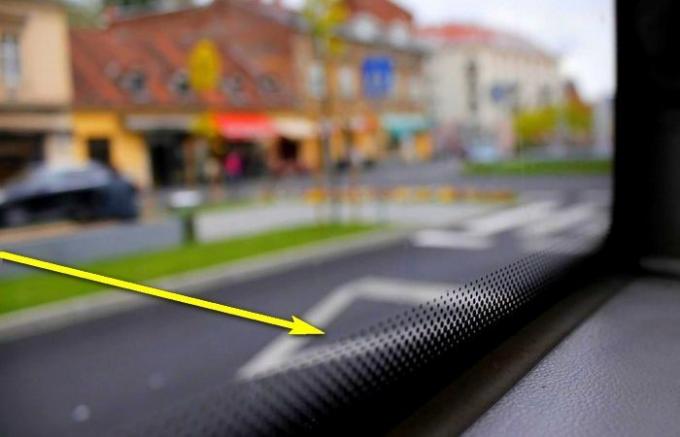 A verdade sobre os pontos negros no perímetro de janelas de automóveis.