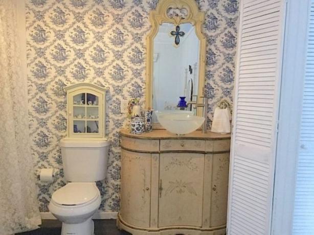 banheiro Vintage.