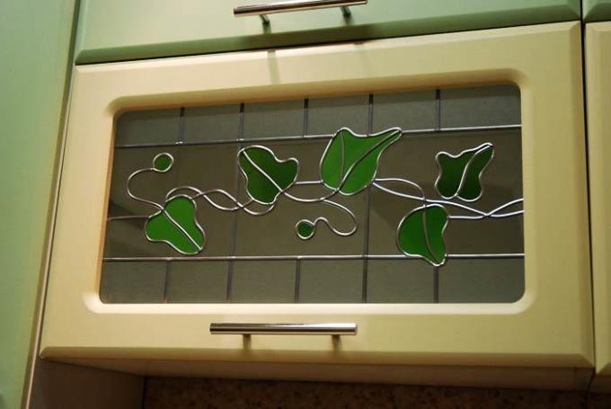 vitral para fachadas de cozinha