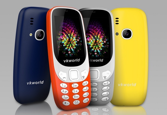 Vkworld Z3310 copia o lendário Nokia e custa apenas US$ 10 - Gearbest Blog Rússia